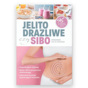 nowa książka Jelito drażliwe czy sibo, książka Joanna  Zielewska Jelito drażliwe czy sibo poradnik