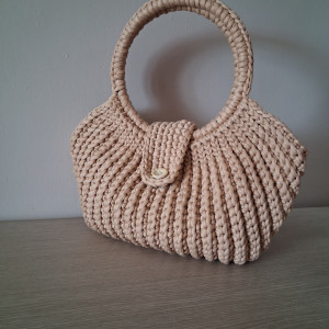 Torebka shell bag na szydełku