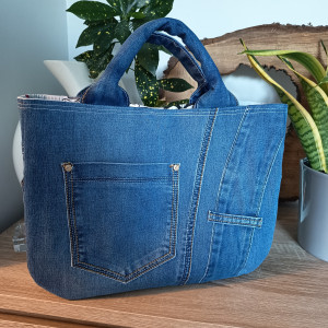 Shopperka jeansowa