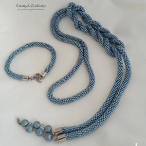 Komplet Blue Line - wykończenia ze stali chirurgicznej