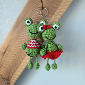 Breloki do kluczy komplet dwie sztuki