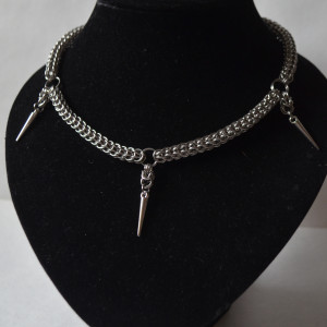 Naszyjnik chainmaille "Rope"