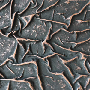 ELEGANCKI RELIEF ŚCIENNY "GLOW GLAMOUR" - MALARSTWO RZEŹBIARSKIE
