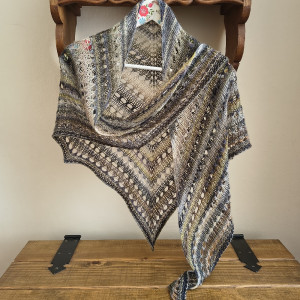 Stylowa, szlachetna, duża, chusta 100% najdelikatniejszej wełenki merino