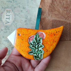 Oranżowy ptaszek