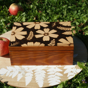 szkatułka kwiatowa