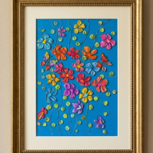 102 Zaczarowana polana – rysunek, plakat, grafika.