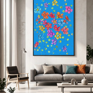 102 Zaczarowana polana – rysunek, plakat, grafika.