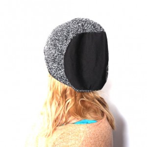 czapka damska w pepitke