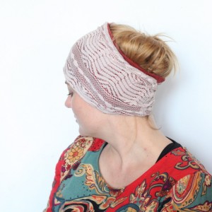 opaska damska koronkowa pastelowa