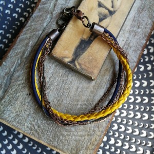 bransoletka rzemyk prosta boho