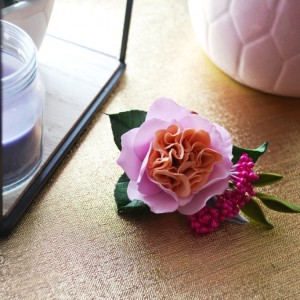 SPINKA DO WŁOSÓW "PEACH ENGLISH ROSE"