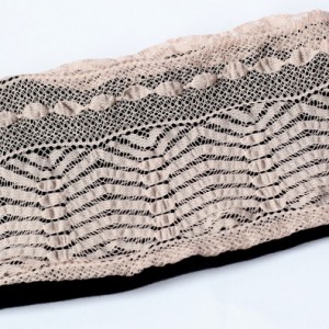 opaska pastelowa koronkowa