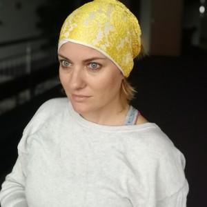 opaska koronkowa boho etno