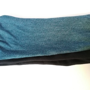 opaska sportowa damska z połyskiem podwójna bieganie