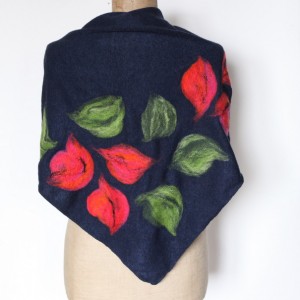 chusta damska handmade etniczna ludowa