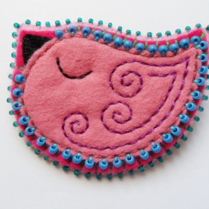 FUN filcowa 039 broszka ptaszek