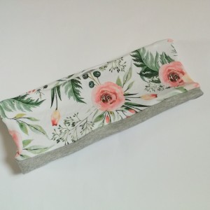 opaska wiosenna damska w kwiaty joga sportowa