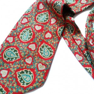 krawat jedwabny  orientalny boho vintage-box Y1- pojedyncza sztuka, polecam stan bdb