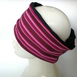 opaska damska szeroka dzianinowa sportowa wiosenna