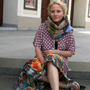 komin miękki patchworkowy ciepły zimowy damski