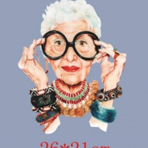 Naklejka naprasowanka na bluzkę, kurtke, torbę hipsterska babcia