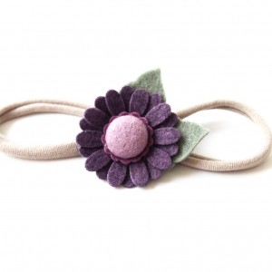 Opaska do włosów z kwiatuszkiem jagodowym