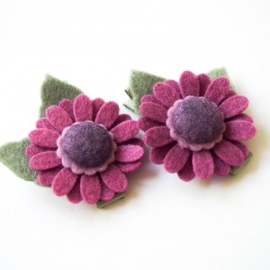 Spinki do włosów kwiatki