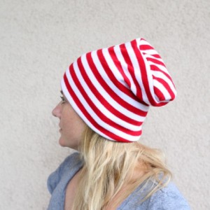 czapka dresowa biało-czerwona unisex