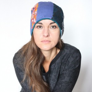 czapka damska patchworkowa etniczna