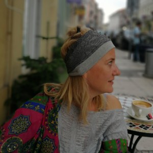 opaska szara koronkowa damska etno boho folk- box a1- w kurorciku każda ma po faceciku