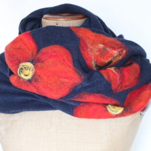 komin bohemian wełniany etniczny ludowy