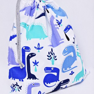 Worek na buty worek na kapcie do przedszkola do szkoły worek szkolny na ubrania dinozaury