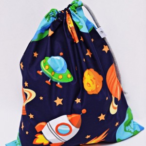Worek na buty worek na kapcie do przedszkola do szkoły worek szkolny na ubrania kosmos planety