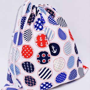 Worek na buty worek na kapcie do przedszkola do szkoły worek szkolny na ubrania marynarski