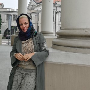 komin patchworkowy kolorowy etno boho