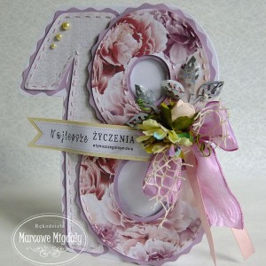 Kartka na osiemnastkę, urodzinowa kartka dla dziewczyny