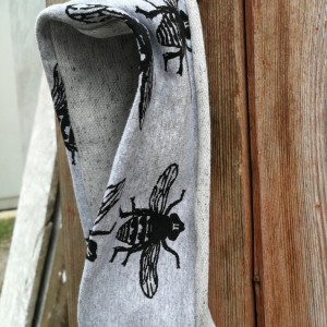 opaska damska szara w muchy