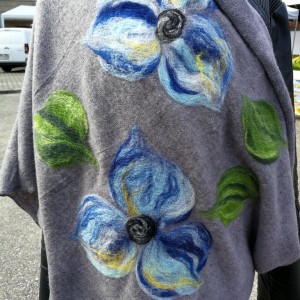 komin bohemian wełniany etniczny ludowy