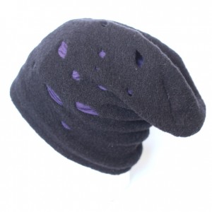 czarna czapka damska ciepła