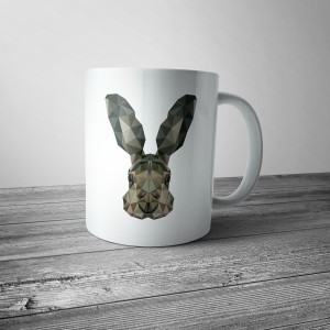 Kubek z zającem