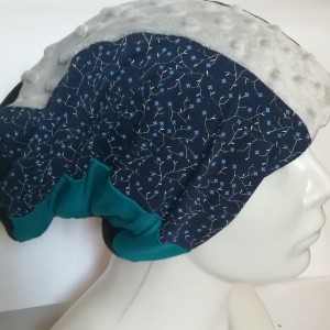 czapka turbanowa etno boho patchwork