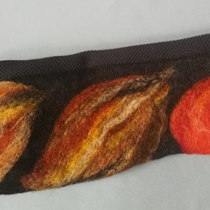 opaska wełniana filcowana damska