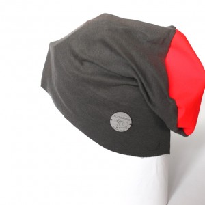 szara dzianinowa czapka unisex