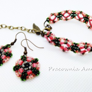 romantyczny komplet różany