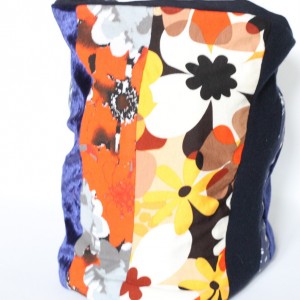 komin bohemian patchworkowy