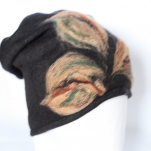 czapka handmade na podszewce