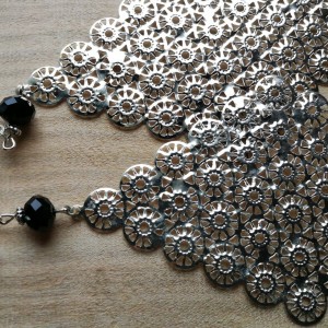 klipsy długie etno boho ażurowe