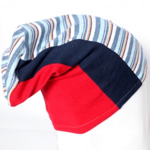 czapka damska męska unisex paski