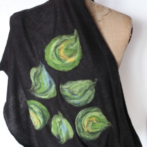 komin bohemian wełniany etniczny ludowy